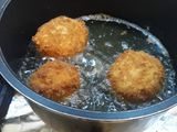 Bolitas de atún en panko