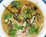 A picture of step 12 of Haleem Mix.