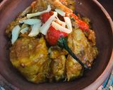 A picture of step 5 of Smokey chicken 🐓 karai.