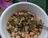 Foto langkah ke 4 dari resep Botok Tahu + Tempe + Lamtoro.