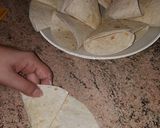 Foto del paso 6 de la receta Triángulos de tortitas de maíz