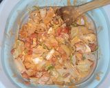 Foto del paso 5 de la receta: Ensalada de macarrones integral con salmorejo