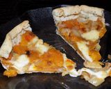 Foto del paso 12 de la receta: Tarta de zapallo jamón y mozzarella