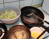 隨便的炒泡麵的食譜步驟1照片