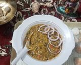 A picture of step 4 of Maa chole ki daal.
