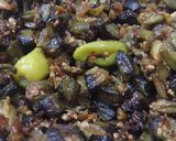 A picture of step 4 of Okra onions.