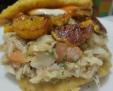 Foto del paso 10 de la receta: Arepa rellena de pescado y plátano maduro🥯🫓🥙