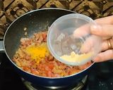 A picture of step 6 of CHATPATA RAJMA WRAP/RED KIDNEY BEANS BURRITOS.