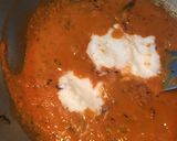 A picture of step 4 of Matar Mushroom Masala.
