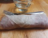 A picture of step 4 of Rubenesque Egg Roll Grande.