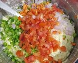 A picture of step 3 of Healthy Savory Tomato Cups.