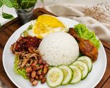 Foto langkah ke 3 dari resep Nasi Lemak Malaysia.