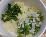 A picture of step 1 of Cheese Stuffed Potato Cutlets.