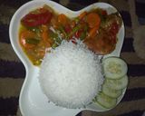 A picture of step 3 of Rice and chicken curry Sauce.