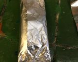 A picture of step 6 of Improvised Mole Tamales.