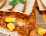 Foto del paso 3 de la receta: Quesadillas veganas con proteína de guisante texturizada