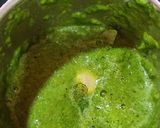 A picture of step 1 of Green chutney.