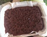 Hình bước làm 4 của món Bánh Brownie yến mạch đỗ đen đậu đỏ