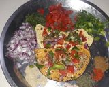 मसाला पापड़ (masala papad recipe in Hindi) रेसिपी चरण 4 फोटो