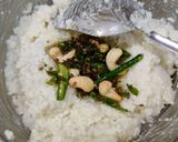 A picture of step 7 of Curd samak rice.