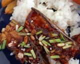 Foto langkah ke 4 dari resep Donburi Terong Bakar.