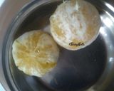 A picture of step 1 of Refreshing Mosambi juice.