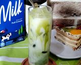 Foto langkah ke 3 dari resep Iced Matcha Latte.