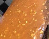 Pas rețetă Prăjitură blat umed, cremă cu marshmallow, unt arahide,glazură lapte condensat,ciocolată alba-neagră 2 fotografie