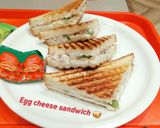 A picture of step 10 of Grilled Egg cheese sandwich 🥪🥪.