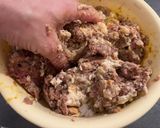 Karácsonyi egész, töltött, gesztenyés bébipulyka recept fázis 7 fotója