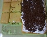 Foto langkah ke 6 dari resep Ogura pandan asli.