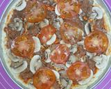 Foto langkah ke 4 dari resep Homemade Pizza Oven.