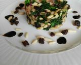 Foto del paso 7 de la receta Ensalada templada de espinacas y manzana
