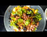 A picture of step 2 of Mango peach salad 🥗 😋.