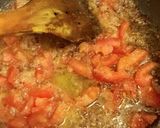 A picture of step 2 of Left over qeema bhary kareelay.