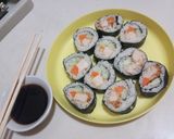 Foto langkah ke 3 dari resep Chicken Katsu Sushi.