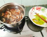 Hình bước làm 3 của món Nấm đông cô xào chua ngọt