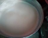 A picture of step 2 of Rice kheer with Date palm jaggery               .