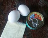 Foto langkah ke 1 dari resep Omelet tuna keju (debm).