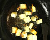A picture of step 1 of Matar Palak Paneer.