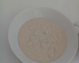 A picture of step 5 of Baby's pap pudding.