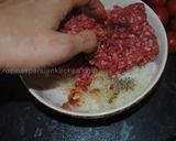 A picture of step 2 of Iranian pan kebab (kebab tabei کباب تابه ای).