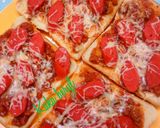 Foto langkah ke 5 dari resep Pizza roti tawar 🍕🍕.
