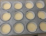 A picture of step 3 of Cookie Monster Cupcakes (Hidden Oreo/Cookie Cupcake).