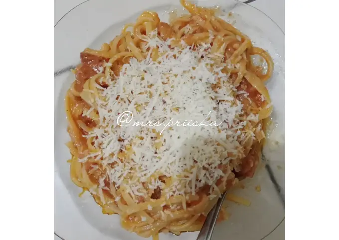 Langkah-langkah untuk membuat Cara membuat Spaghetti bolognese ala rumahan