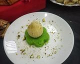 A picture of step 6 of Fresh Fruit Pistachio Modak.