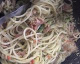 Foto del paso 3 de la receta: Espaguetis con aguacate y atún 🥑