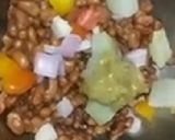 A picture of step 1 of Ramas chaat recipe.