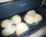 Air Fryerben sült kanalas kenyér (török) recept fázis 6 fotója