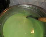 Foto langkah ke 3 dari resep Silky Puding Matcha Vla Stroberi.